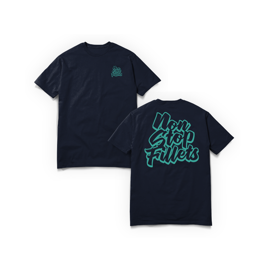 STACK LOGO - T-SHIRT- TEAL